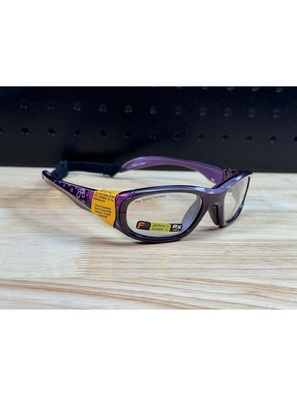 Brand New Rec Specs Liberty MORPHEUS 741 F8 Purple 51-17-125 Eyeglasses Goggles